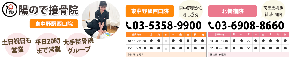 陽ので接骨院　東中野駅西口院